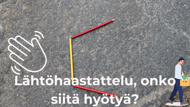 Lähtöhaastattelu ja irtisanoutuminen