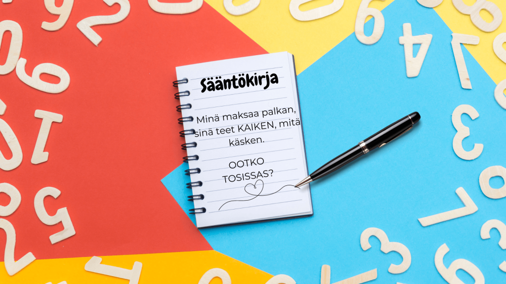 Sääntökirja työntekijälle