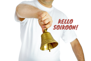 Kello pirisemään ja soimaan